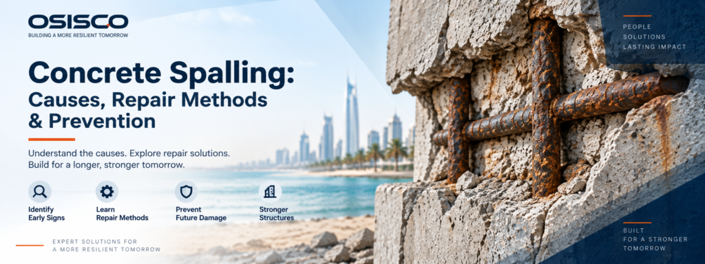 Spalling Concrete: Causes, Repair & Prevention